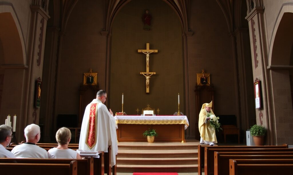 Uroczystość pierwszej rocznicy ingresu abp. Zbigniewa Zielińskiego w katedrze poznańskiej - liturgia bez Chrystusa Króla
