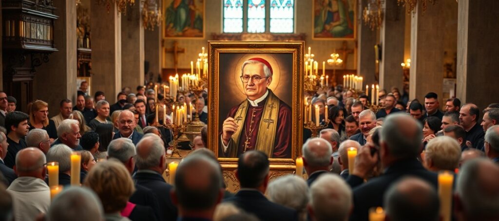 Uroczystość w Górze Kalwarii ku czci ojca Stanisława Papczyńskiego