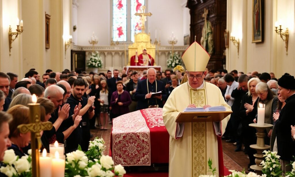 Uroczystości pogrzebowe abpa Józefa Michalika w Przemyślu z udziałem abpa Adama Szala