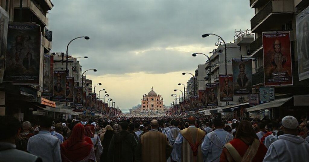 Pokojowa pielgrzymka uzurpatora w Bejrucie: sceny apostazji i synkretyzmu