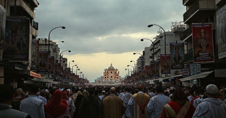 Pokojowa pielgrzymka uzurpatora w Bejrucie: sceny apostazji i synkretyzmu