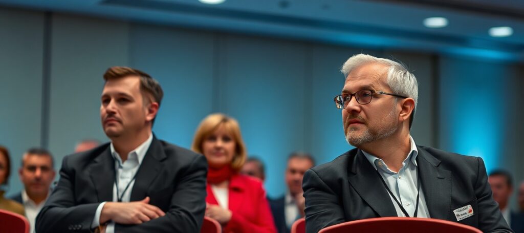 Uzurpator Leon XIV podczas audiencji dla uczestników konferencji #STOPDRUGS w Watykanie.