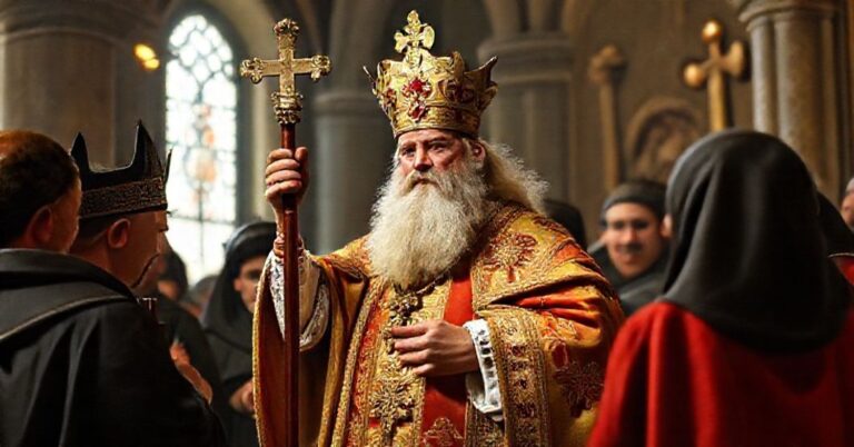 Uzurpator Leon XIV wygłasza heretycką homilię w bazylice św. Piotra, promując synkretyzm i apostazję.