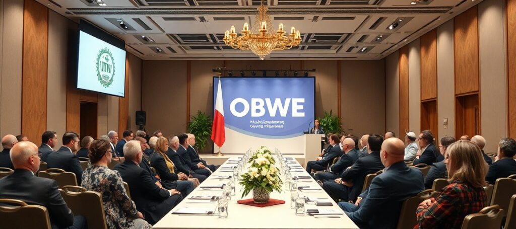 Uzurpator Leon XIV przemawia na konferencji OBWE w 2026 roku o odrzuceniu kary śmierci
