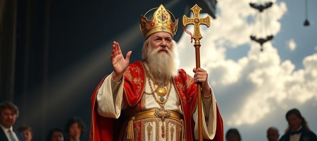 Uzurpator Leon XIV podczas niedzielnej modlitwy Regina Caeli