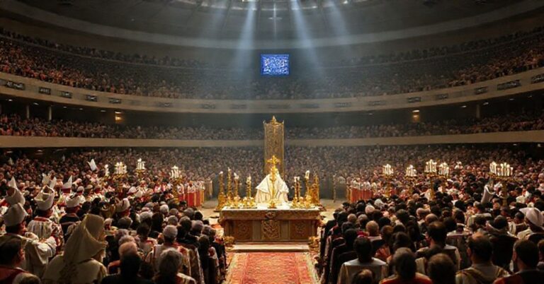 Uzurpator Leon XIV w Stambule podczas kontrowersyjnej mszy ekumenicznej