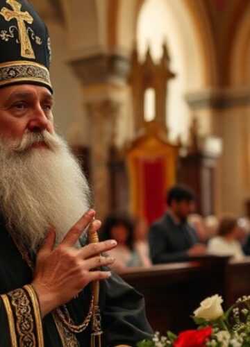 Uzurpator Leon XIV w Watykańskiej Bazylice św. Piotra Leon XIV - uzurpator na tronie Piotrowym podczas nieszporów maryjnych w Watykańskiej Bazylice św. Piotra