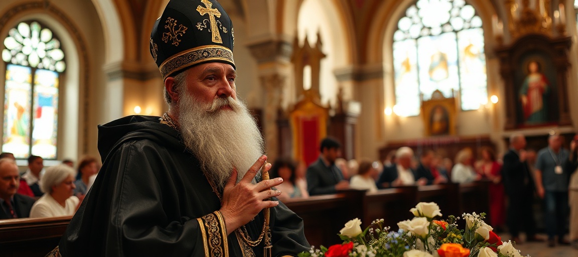 Leon XIV - uzurpator na tronie Piotrowym podczas nieszporów maryjnych w Watykańskiej Bazylice św. Piotra
