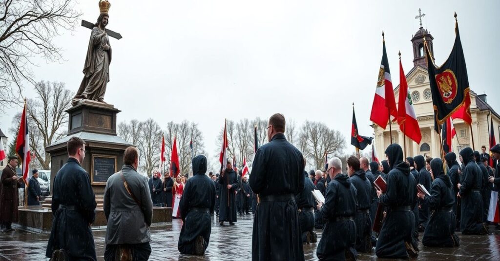 Sobór svatý v Wąchocku: tradycyjne katolickie wspominanie powstania styczniowego w kontrascie z nowoczesnymi herezjami