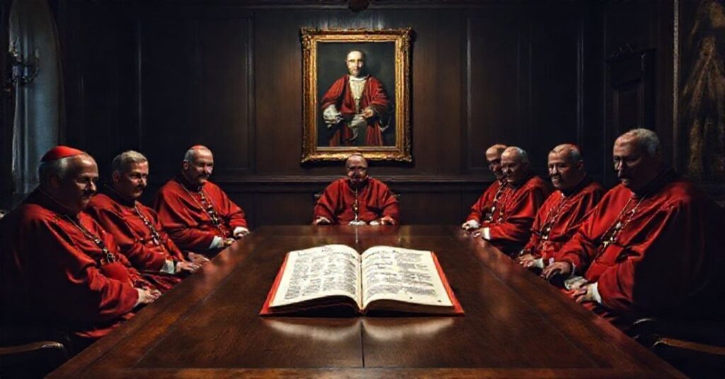 Scena w Watykanie: kardynałowie zgromadzili się wokół dokumentów wprowadzających zmiany w Kurii Rzymskiej