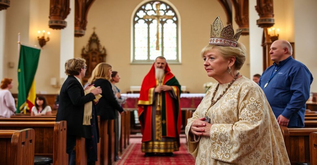 Weronika Krawczyk z nagrodą 'Zbudowana na Skale' w tradycyjnym kościele katolickim