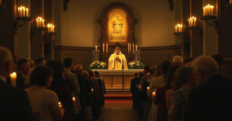 Tradycyjna katolicka wigilia Bożego Narodzenia z tradycyjną Mszą św. w rycie trydenckim