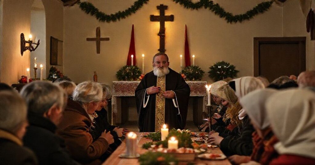 Sobór katolickiej wigilii w parafii pw. Ducha Świętego w Zielonej Górze z „biskupem” Tadeuszem Lityńskim