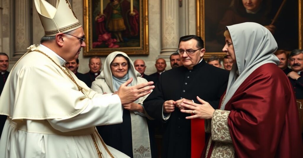 Wizyta anglikańskiej 'prymaski' Sarah Mullally w Rzymie z 'papieżem' Leonem XIV i Kurtem Kochiem