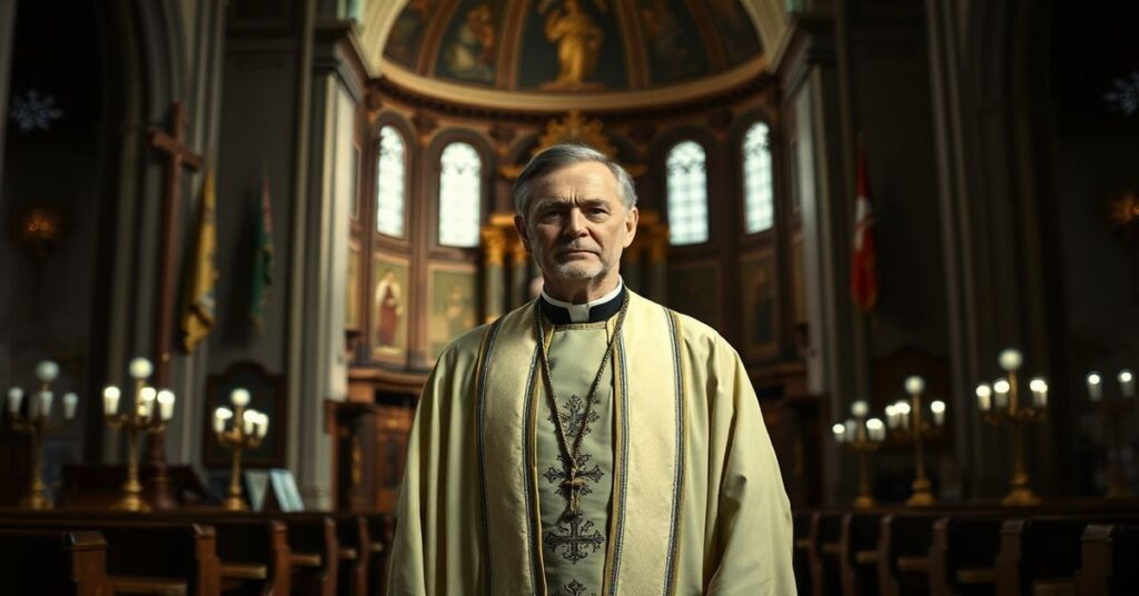 Wojciech Grygiel - apostata w sutannie, symbolizujący degradację duchowieństwa w sekcie posoborowej.