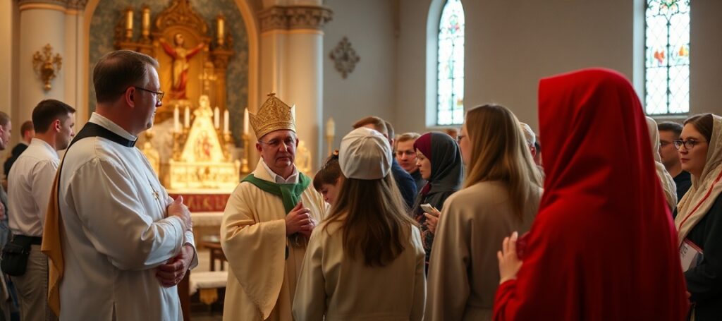 Zgromadzenie Wojowników Maryi w Sanktuarium Matki Bożej Pocieszenia w Leżajsku