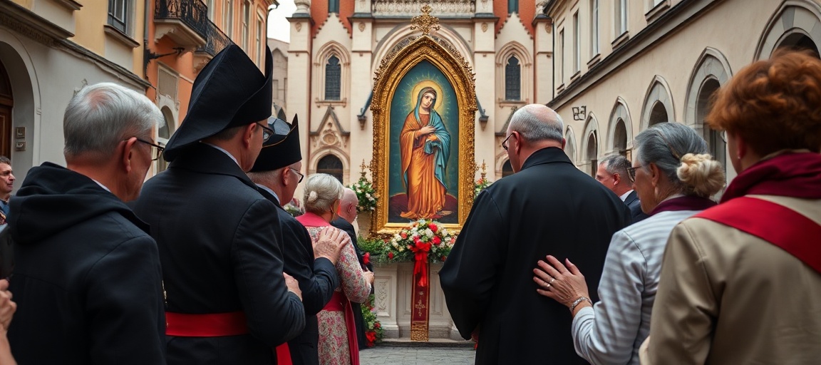 Sobótka tradycyjnych katolików podczas XIV Bydgoskiego Marsza dla Życia i Rodziny pod przewodnictwem biskupa Krzysztofa Włodarczyka.