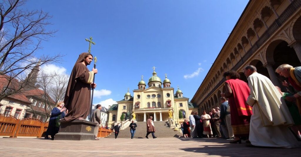 Zniszczona figura Ukrzyżowanego Chrystusa w Debel - akt nienawiści i apostazji posoborowej